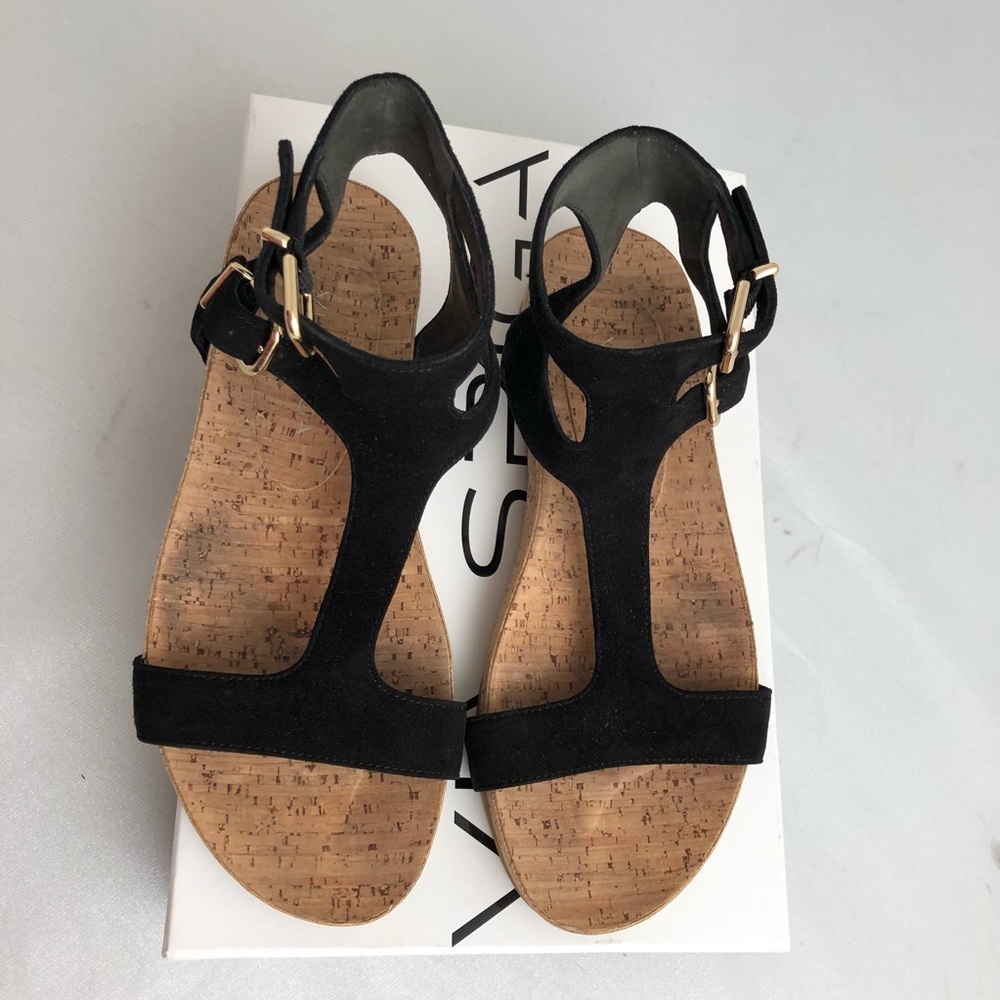 Via Spiga Lamuela black strappy sandals